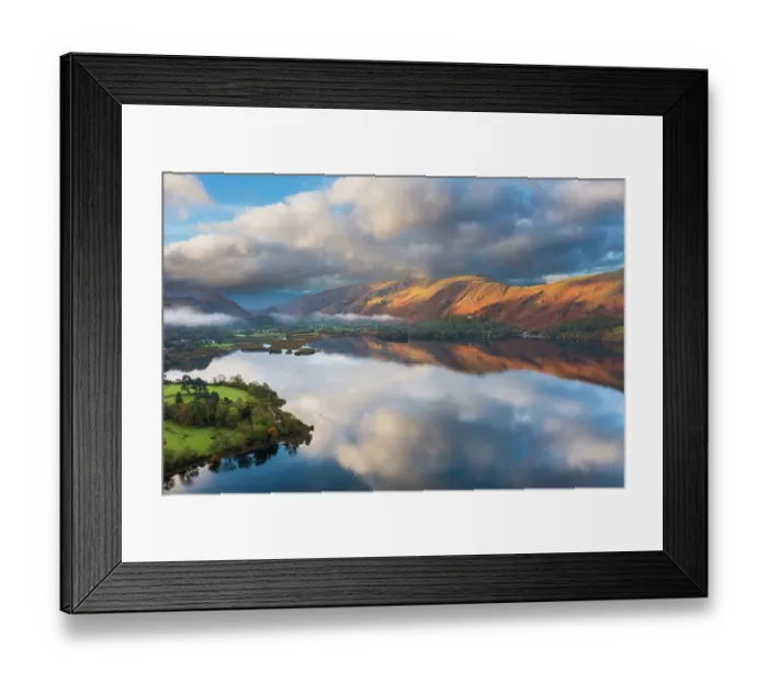 Framed Print : England, Cumbria, Lake District National Park