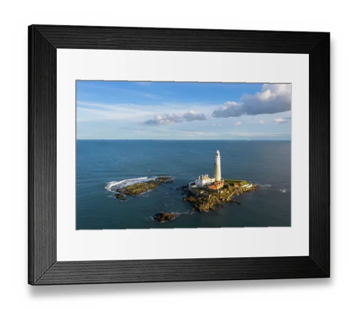 Framed Print : England, Tyne and Wear, Whitley Bay