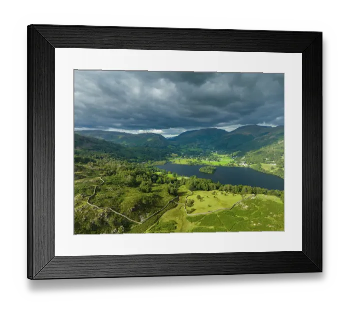 Framed Print : England, Cumbria, Lake District National Park