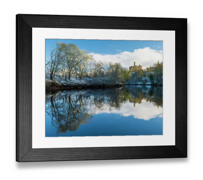 Framed Print : England, Northumberland, Warkworth