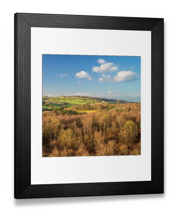 Framed Print : England, West Midlands, Kinver Edge