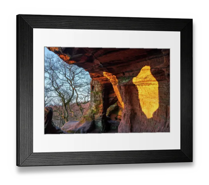 Framed Print : England, West Midlands, Kinver Edge