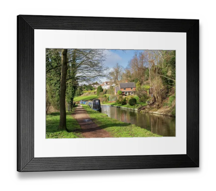Framed Print : England, West Midlands, Kinver
