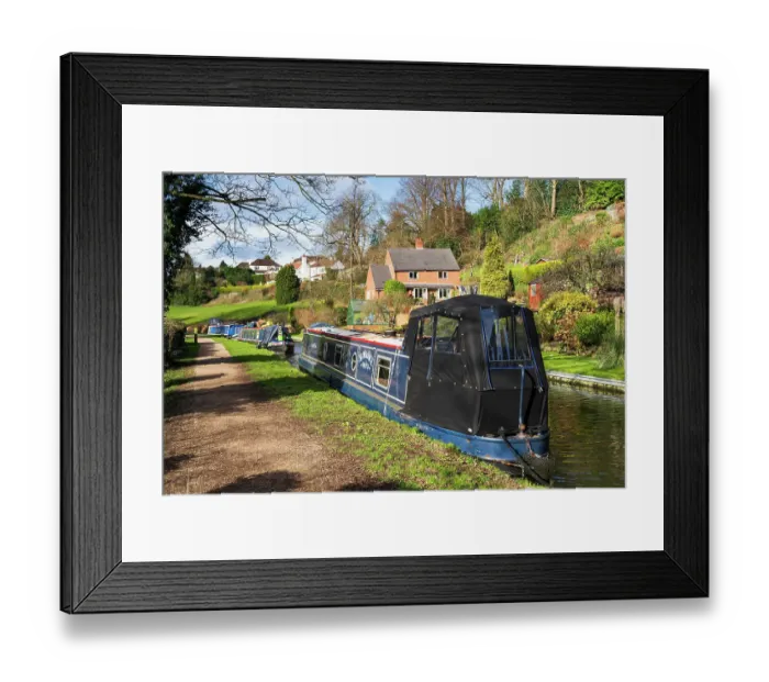 Framed Print : England, West Midlands, Kinver