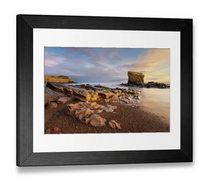 Framed Print : England, Northumberland, Seaton Sluice Framed Print : England, Northumberland, Seaton Sluice