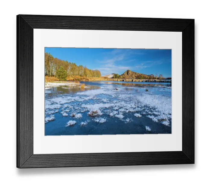 Framed Print : England, Northumberland National Park, Hadrian's Wall Framed Print : England, Northumberland National Park, Hadrian's Wall