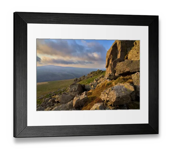 Framed Print : England, Northumberland National Park, Harthope Valley