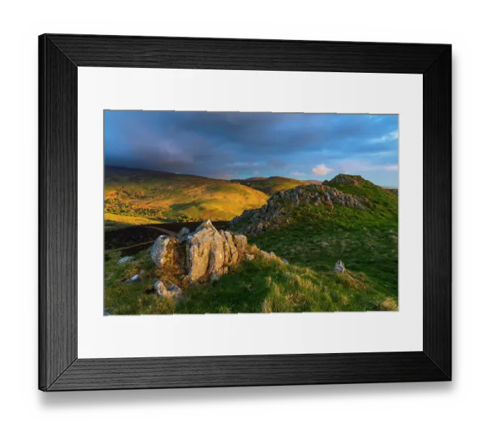 Framed Print : England, Northumberland National Park, Harthope Valley