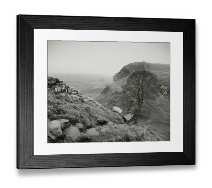 Framed Print : England, Northumberland National Park, Hadrian's Wall Framed Print : England, Northumberland National Park, Hadrian's Wall