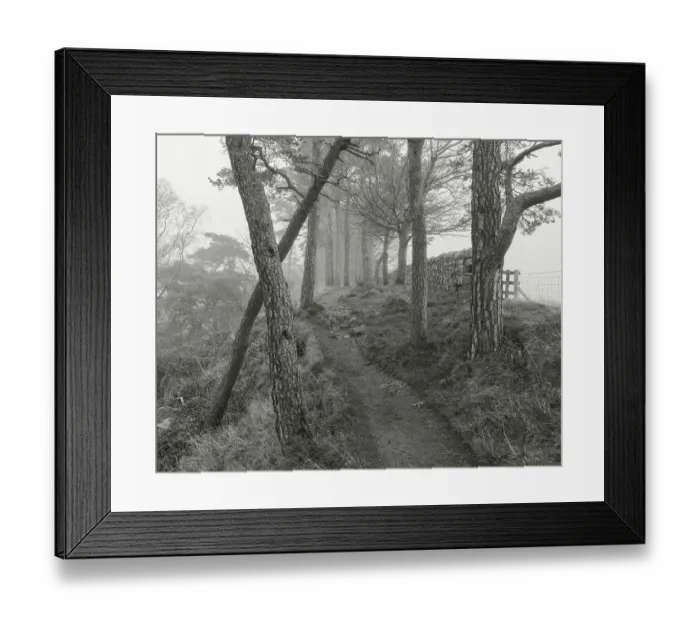 Framed Print : England, Northumberland National Park, Hadrian's Wall