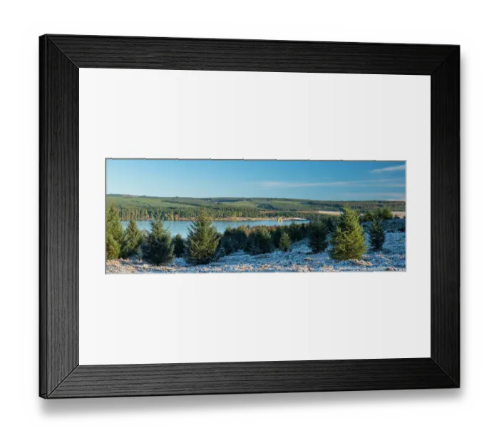 Framed Print : England, Northumberland, Kielder Water & Forest Park