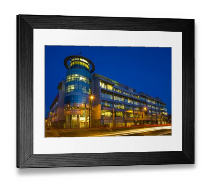 Framed Print : Scotland, Edinburgh, Tollcross. A modern construction on the edge of the financial district Framed Print : Scotland, Edinburgh, Tollcross. A modern construction on the edge of the financial district