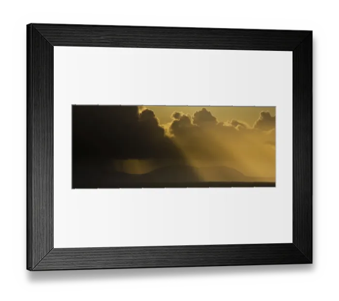 Framed Print : Scotland, Scottish Highlands, Isle of Skye. The Isle of Skye viewed across Loch Gairloch from the Wester Ross village