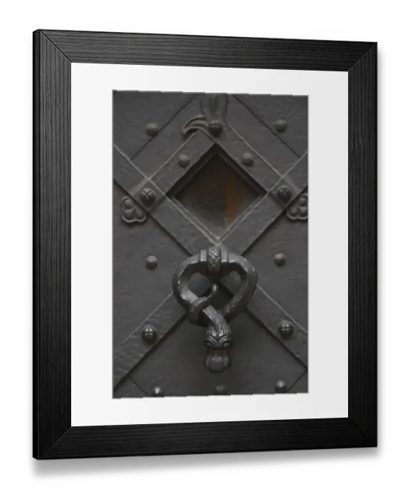 Framed Print : Czech Republic, Prague, Prague Castle. Detail of door on a building forming part of Prague Castle in the city Framed Print : Czech Republic, Prague, Prague Castle. Detail of door on a building forming part of Prague Castle in the city