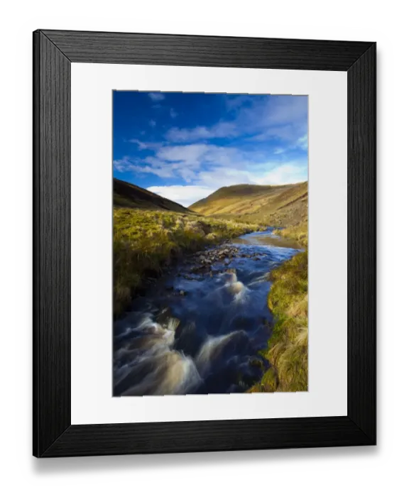 Framed Print : England, Northumberland, Northumberland National Park. Buckhamss Walls Burn Framed Print : England, Northumberland, Northumberland National Park. Buckhamss Walls Burn