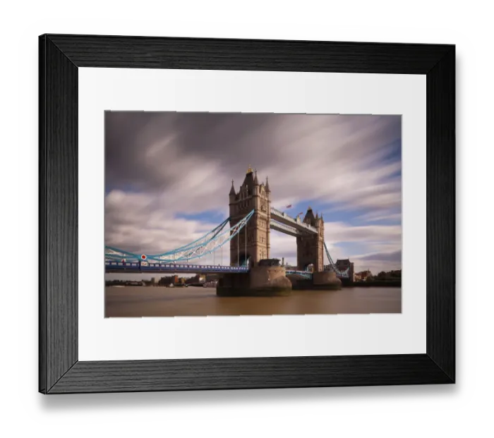 Framed Print : England, Greater London, Pool of London. The iconic Tower Bridge which spans the River Thames near the Tower Framed Print : England, Greater London, Pool of London. The iconic Tower Bridge which spans the River Thames near the Tower
