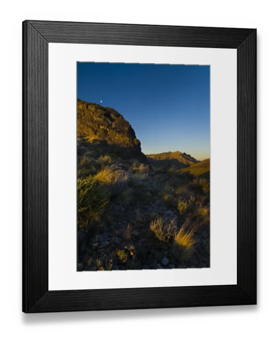 Framed Print : Argentina, The Lake District, Parque Nacional Nahuel Huapi. Golden light illuminates the features of the Patagonian Steppe to be found Framed Print : Argentina, The Lake District, Parque Nacional Nahuel Huapi. Golden light illuminates the features of the Patagonian Steppe to be found