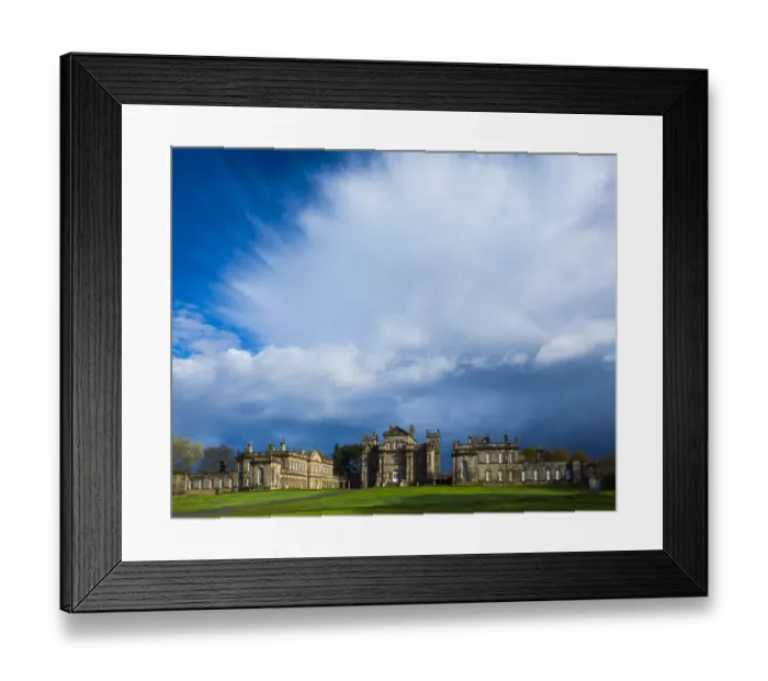 Framed Print : England, Northumberland, Seaton Delaval Hall. Dramatic clouds above Seaton Delaval Hall Framed Print : England, Northumberland, Seaton Delaval Hall. Dramatic clouds above Seaton Delaval Hall