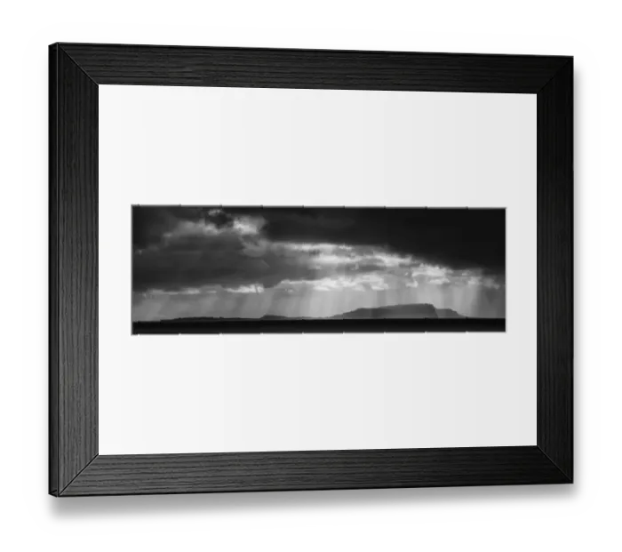 Framed Print : Scattered Light