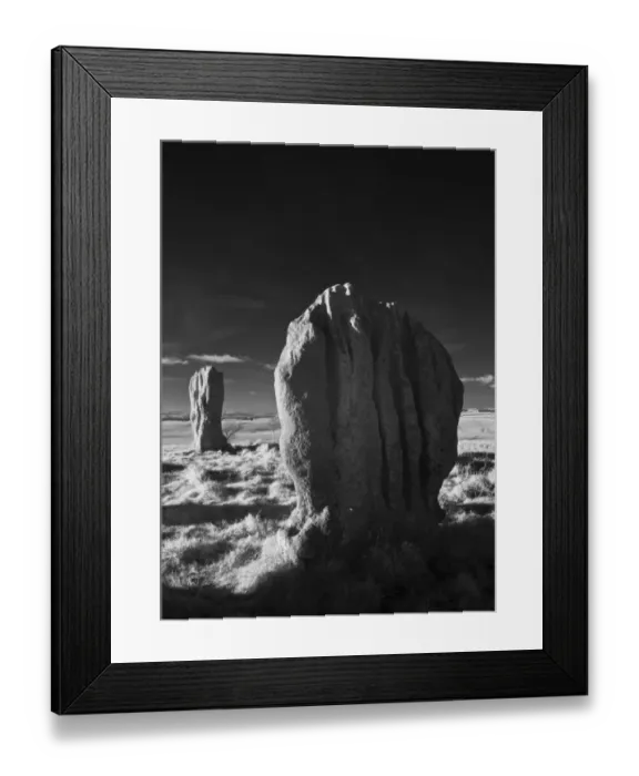Framed Print : Black Stone Framed Print : Black Stone