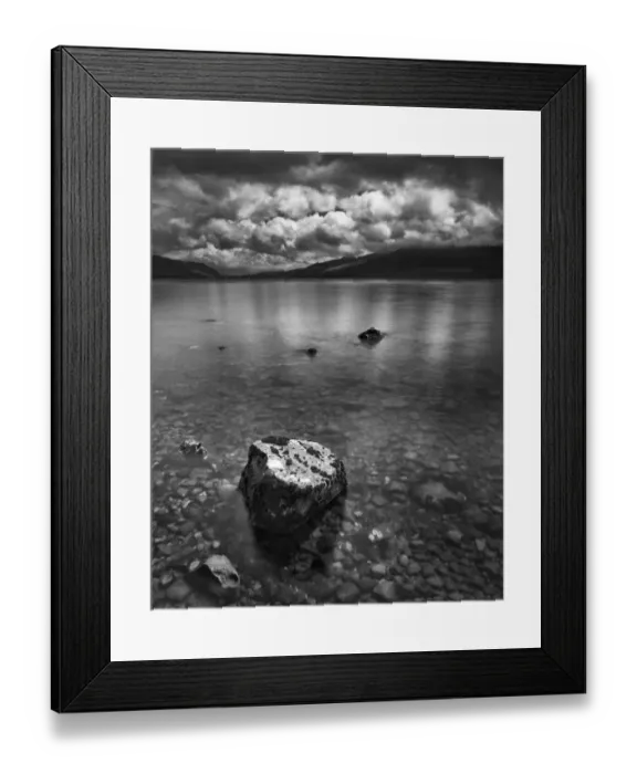 Framed Print : Clearing Sky