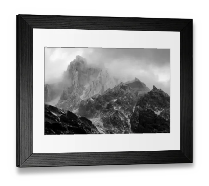 Framed Print : Chile, Southern Patagonia, Torres Del Paine National Park. Storm clouds clear to reveal a fresh sprinkling of snow on the Paine Grande Framed Print : Chile, Southern Patagonia, Torres Del Paine National Park. Storm clouds clear to reveal a fresh sprinkling of snow on the Paine Grande