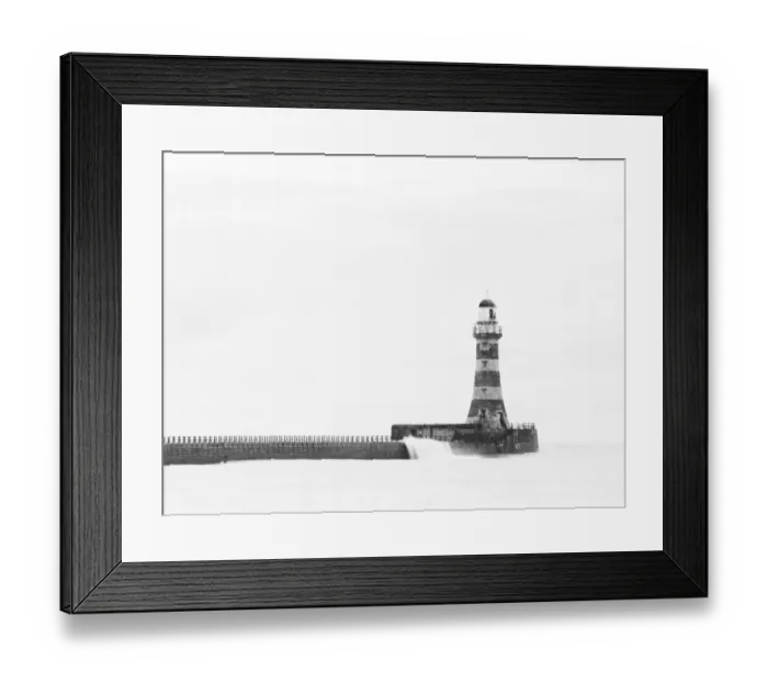 Framed Print : England, Tyne and Wear, Roker Pier