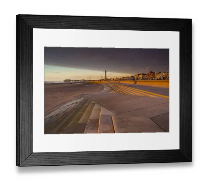 Framed Print : England, Lancashire, Blackpool