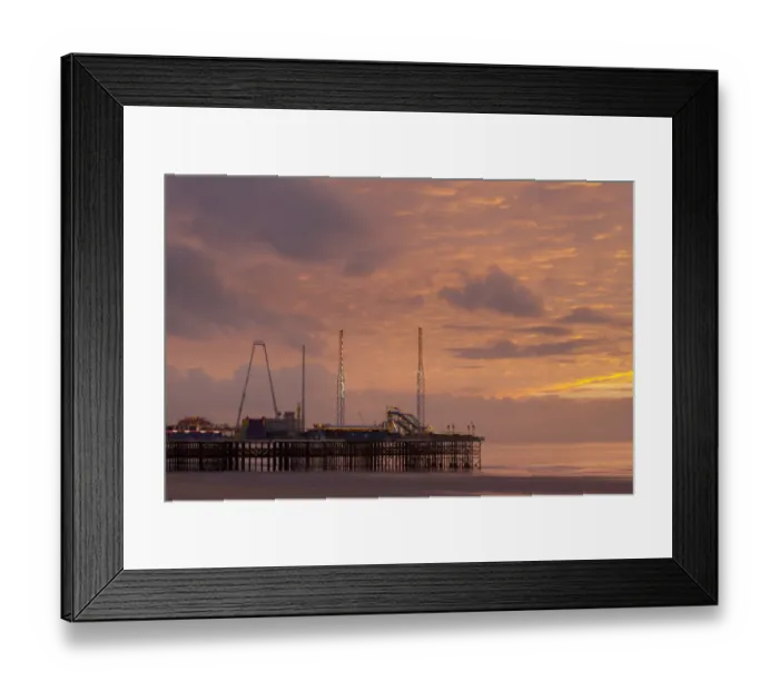 Framed Print : England, Lancashire, Blackpool Framed Print : England, Lancashire, Blackpool
