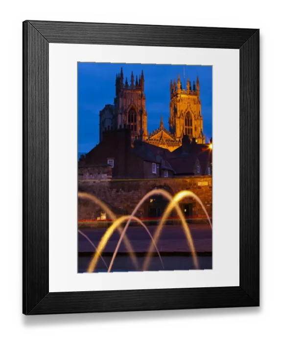 Framed Print : England, North Yorkshire, York City