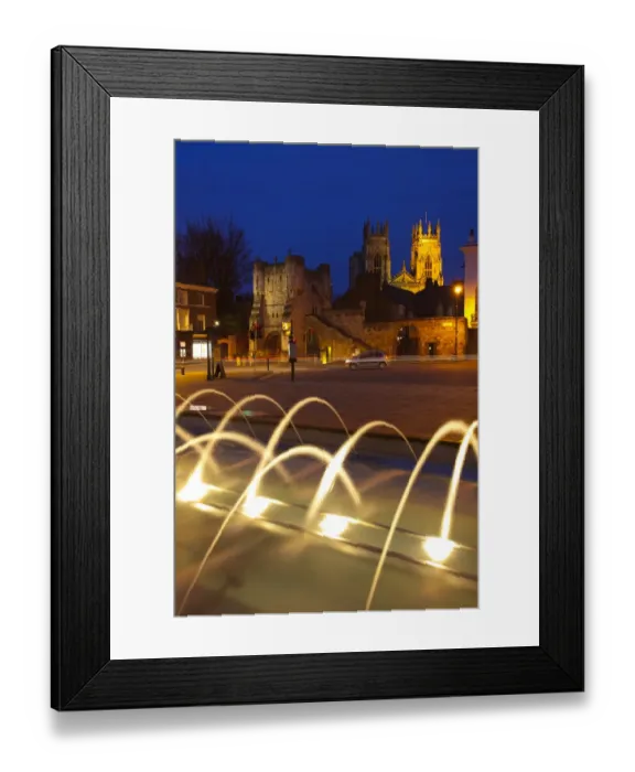 Framed Print : England, North Yorkshire, York City
