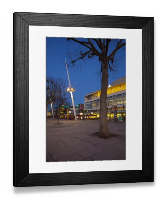 Framed Print : England, Greater London, London South Bank / River Thames Framed Print : England, Greater London, London South Bank / River Thames