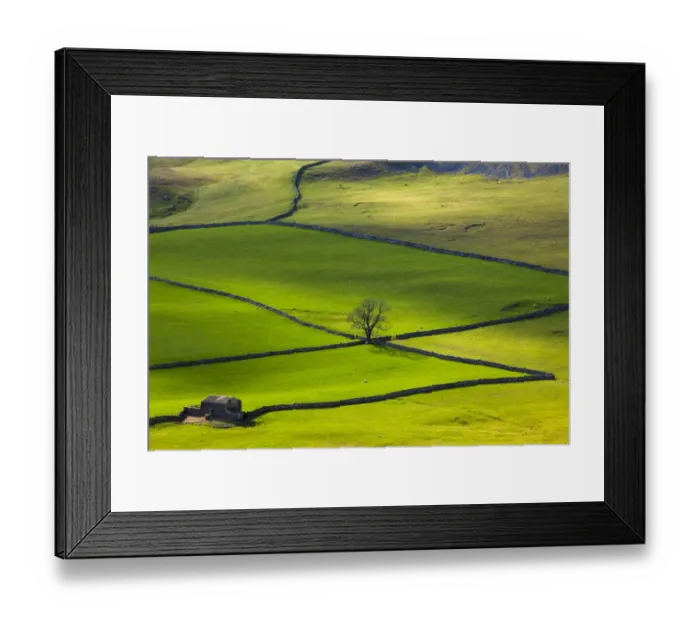 Framed Print : England, North Yorkshire, Yorkshire Dales National Park