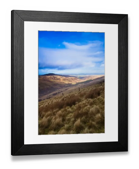 Framed Print : England, Northumberland, Northumberland National Park
