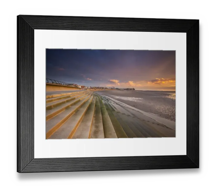 Framed Print : England, Lancashire, Blackpool