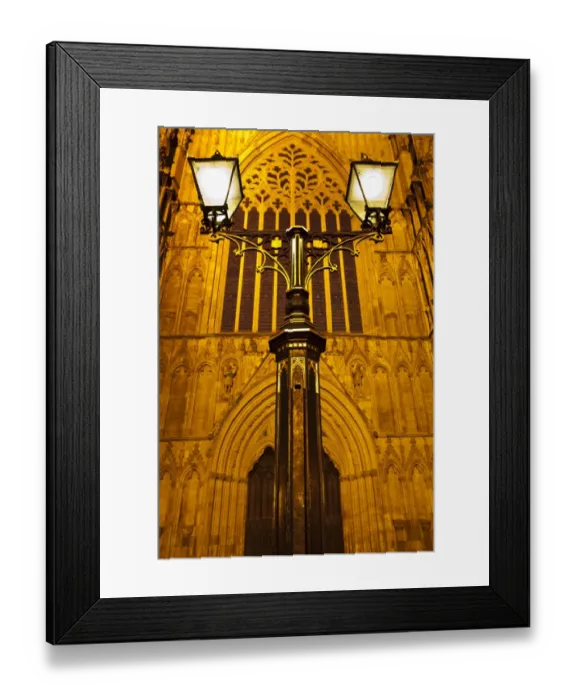 Framed Print : England, North Yorkshire, York Cathedral