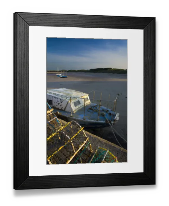 Framed Print : England, Northumberland, Beadnell Framed Print : England, Northumberland, Beadnell