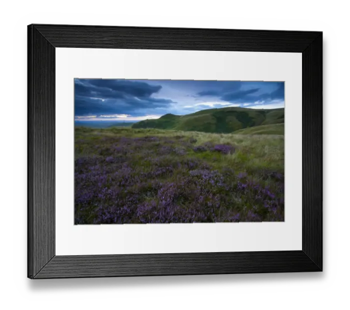 Framed Print : Scotland, Scottish Borders, English Border  /  Northumberland National Park
