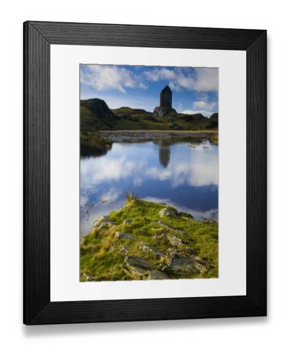 Framed Print : Scotland, Scottish Borders, Smailholm Tower