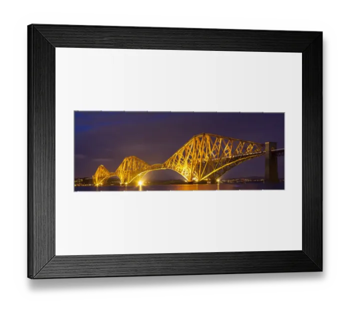 Framed Print : Scotland, Edinburgh, Forth Bridge