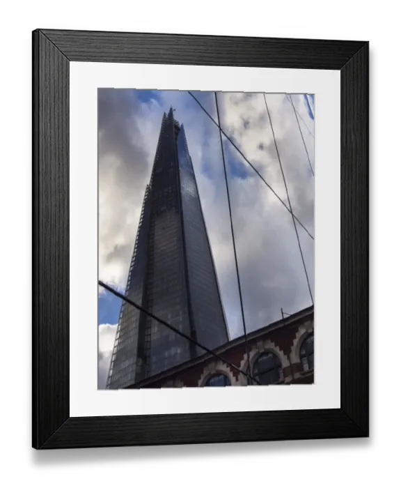 Framed Print : England, London, The Shard Framed Print : England, London, The Shard