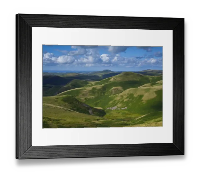 Framed Print : Scotland, Scottish Borders, English Border / Northumberland National Park Framed Print : Scotland, Scottish Borders, English Border / Northumberland National Park