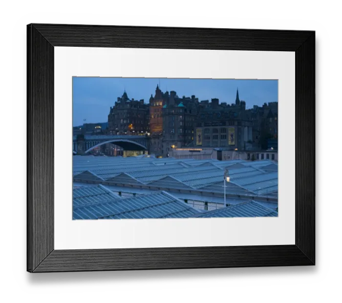 Framed Print : Scotland, Edinburgh, Waverley Station Framed Print : Scotland, Edinburgh, Waverley Station