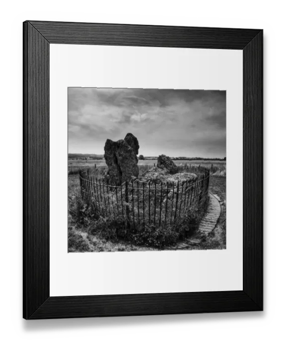 Framed Print : England, Oxfordshire, Rollright Stones