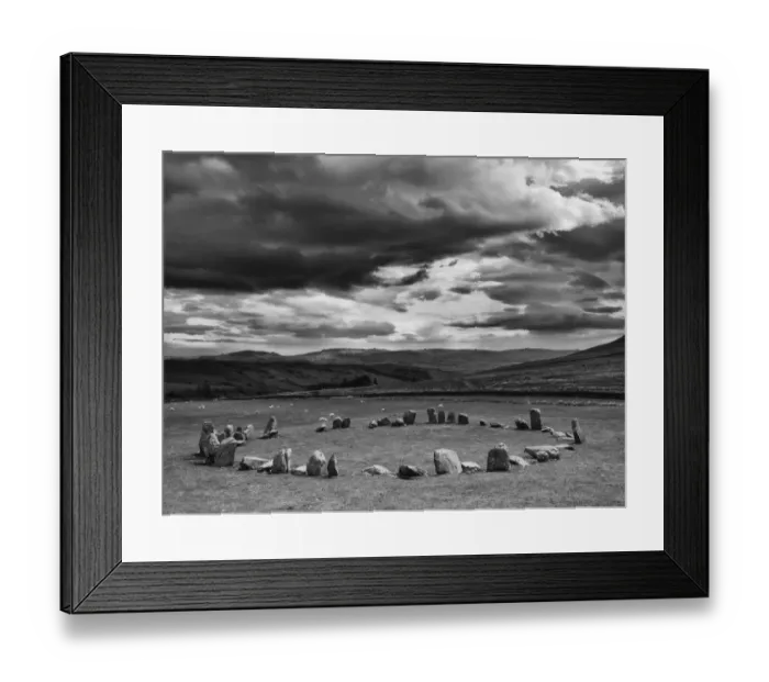 Framed Print : England, Cumbria, Swinside Stone Circle