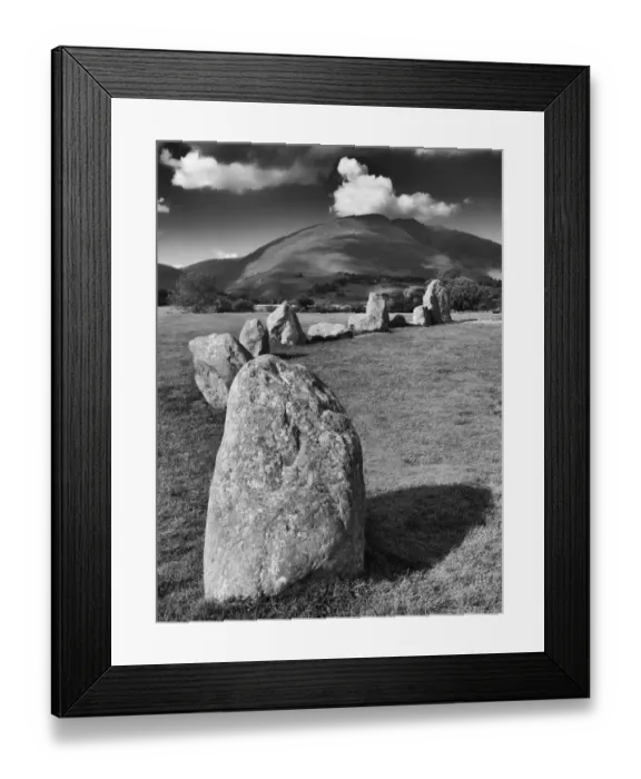 Framed Print : England, Cumbria, Castlerigg Stone Circle