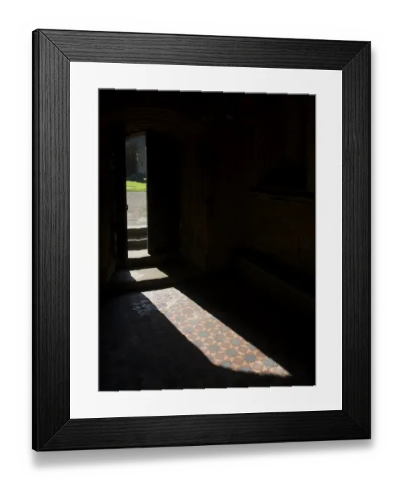 Framed Print : England, Tyne and Wear, Tynemouth Castle and Priory