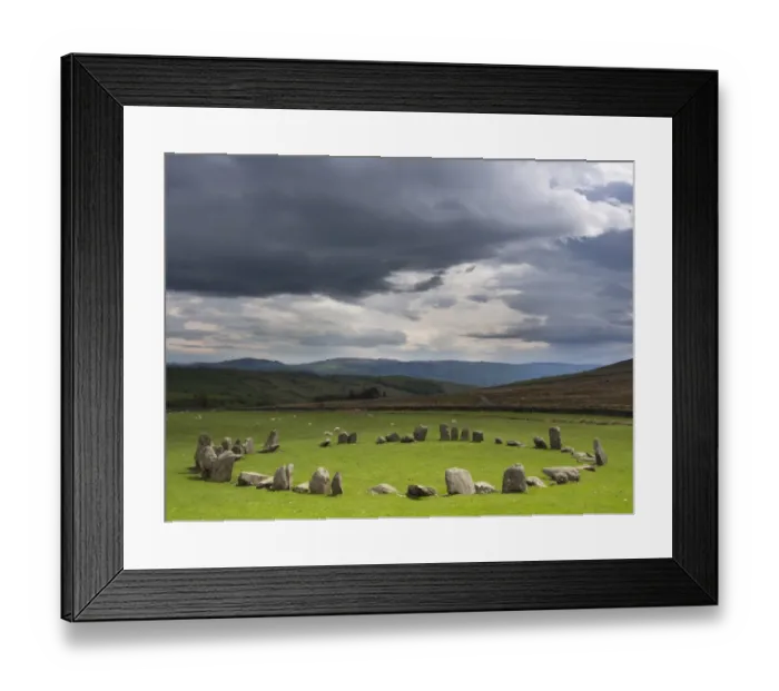 Framed Print : England, Cumbria, Swinside Stone Circle