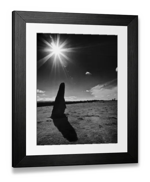 Framed Print : Long Meg and her daughters stone circle, Cumbria