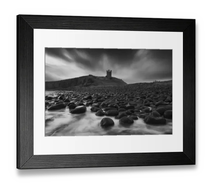 Framed Print : England, Northumberland, Dunstanburgh Castle
